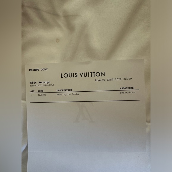 LOUIS VUITTON KENSINGTON DERBY SIZE 12 NWT - Picture 12 of 12